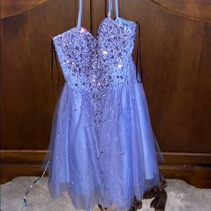 Formal dress. Evening short dress for formal wear